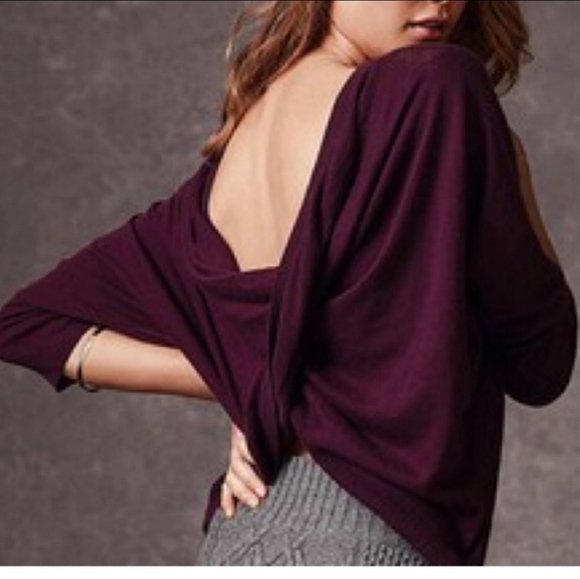 Victoria's Secret Sweaters - Victoria's Secret Twist Wrap Sweater Top